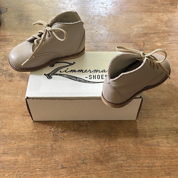 Zimmerman Milo Boot Sand Pebble Leather Sz 5 - Picture 3 of 6